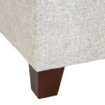 POTTERY BARN Lorraine Tufted Storage Ottoman - Image 4
