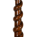 Pair of MAITLAND SMITH Barley Twist Column Table Lamps - Image 3