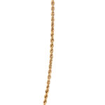 14 Karat Gold Rope Chain Necklace - Image 2