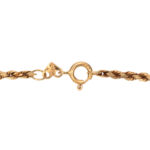 14 Karat Gold Rope Chain Necklace - Image 3
