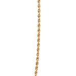 14 Karat Gold Rope Chain Necklace - Image 2