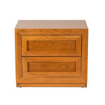 THOMASVILLE Oak Two Drawer Nightstand