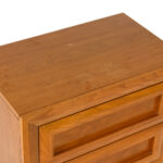 THOMASVILLE Oak Two Drawer Nightstand - Image 3