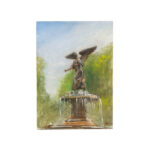 MIRIAM BARANOV “NYC 2023” Original Oil Landscape on Board