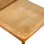 Vintage Danish Modern Lounge Chair and Ottoman - Image 4