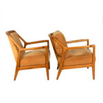 Vintage Pair Danish Modern Armchairs - Image 8
