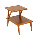 Vintage Danish Modern Lamp Table