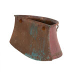 Vintage Hand Forged Copper Wall Mounted Pot - Image 4
