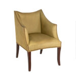 WHITTEMORE SHERRILL Metropolitan Collection Leather Accent Armchair - Image 2