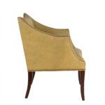 WHITTEMORE SHERRILL Metropolitan Collection Leather Accent Armchair - Image 6
