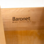 BARONET Blonde Wood Nightstand - Image 5