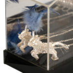 Silver Filigree Ratha Indian Horse Drawn Carriage Sculpture - Image 3
