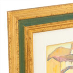 Signed Original Oil Landscape Depicting a Mediterranean Village Scene - Image 2