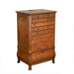 Antique Tiger Oak National Cash Register Base - Image 2