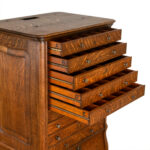 Antique Tiger Oak National Cash Register Base - Image 4
