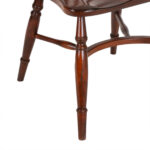 Windsor Chair in Dark Finish - Image 5