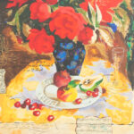 ALEXANDER AND WISSOTZKY “Red Bouquet” Limited Edition Serigraph - Image 2