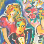 ZAMY STEYNOVITZ “Piano Player” Limited Edition Artist Proof Print - Image 2