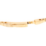 Diamond and Emerald Tennis Bracelet in 14 Karat Gold - Image 4