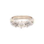 1 Carat Total Weight Diamond Wedding Set in 14 Karat Gold