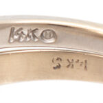 1 Carat Total Weight Diamond Wedding Set in 14 Karat Gold - Image 7