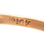 Vintage Tigereye Cameo Ring in 10 Karat Gold - Image 6