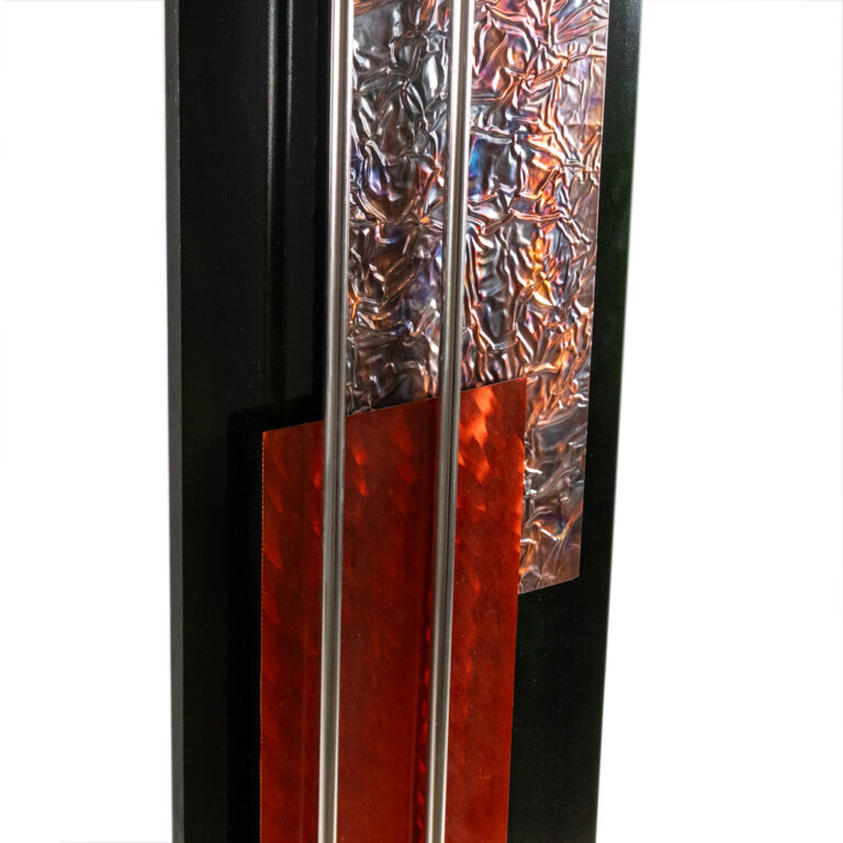 JIMMY LANGFORD and CONNIE INGMIRE Mixed Metal Wall Sculpture ...