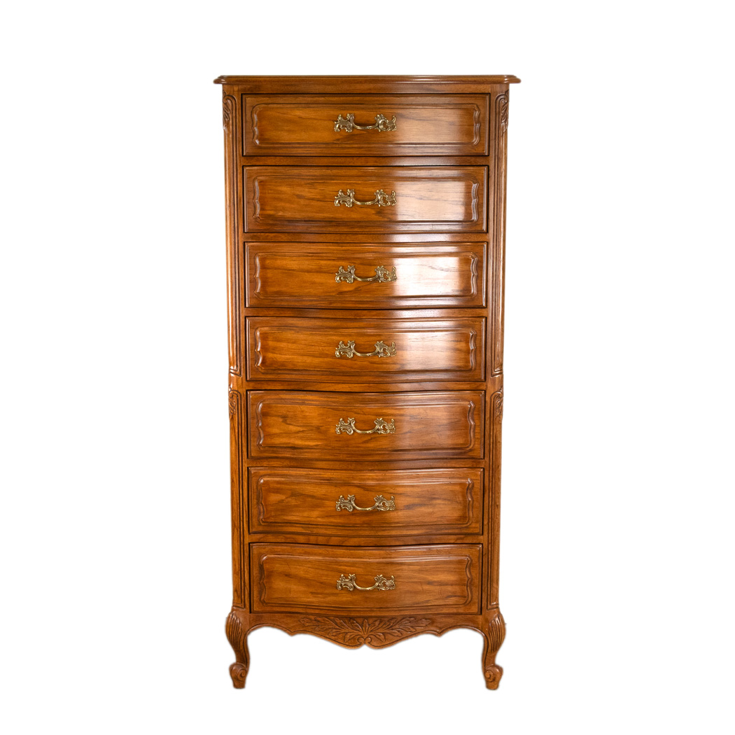 ZALBR_102-2 DREXEL HERITAGE French Provincial Lingerie Chest - Image 1