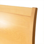 BARONET King Size Blonde Wood Sleigh Bed - Image 2