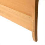 BARONET King Size Blonde Wood Sleigh Bed - Image 3