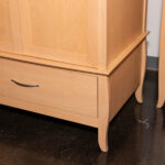 BARONET Blonde Wood Armoire - Image 3
