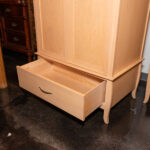 BARONET Blonde Wood Armoire - Image 5