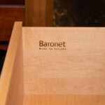 BARONET Blonde Wood Armoire - Image 7
