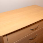 BARONET Blonde Wood 5 Drawer Chest - Image 2