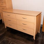 BARONET Blonde Wood 6 Drawer Dresser - Image 6