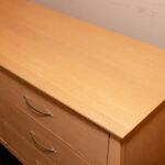 BARONET Blonde Wood 6 Drawer Dresser - Image 2