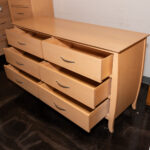 BARONET Blonde Wood 6 Drawer Dresser - Image 5