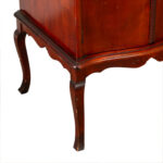 Antique REGINA Double Comb Disc Music Box in Serpentine Mahogany Cabinet - Image 8