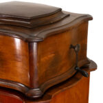 Antique REGINA Double Comb Disc Music Box in Serpentine Mahogany Cabinet - Image 5