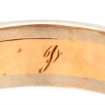 Diamond Solitaire Ring in Two-Tone 14 Karat Gold - Image 6