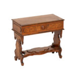 Victorian Lidded Sewing Table