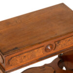 Victorian Lidded Sewing Table - Image 3