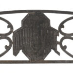 OHIO STATE Themed Cast Aluminum Outdoor Bench - Image 2