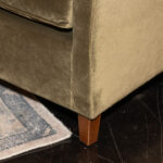 NORWALK FURNITURE Sofa in Moss Green Velvet Upholstery - Image 5