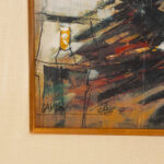 DENNIS CAMPAY Limited Edition Stylized Street Scene Print - Image 4