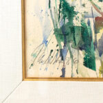 Signed Original Watercolor Abstract Landscape - Image 4