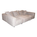 ARHAUS Coburn Six Piece Pit Sectional in Capricorn Grey