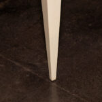 HICKORY WHITE Oval Writing Desk in Off White Finish - Image 4