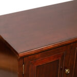 Media Stand in Brown Cherry Finish - Image 2