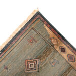 3’11” x 5’10” Handmade Wool Tribal Gabbeh Rug